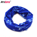 Promotion cheap custom logo bandana scarf